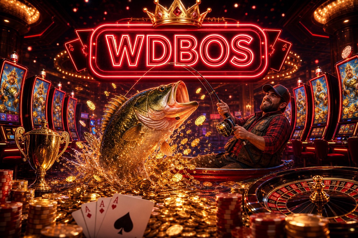 Ilustrasi sampul panduan teknis dan hadiah Golden Empire WDBOS